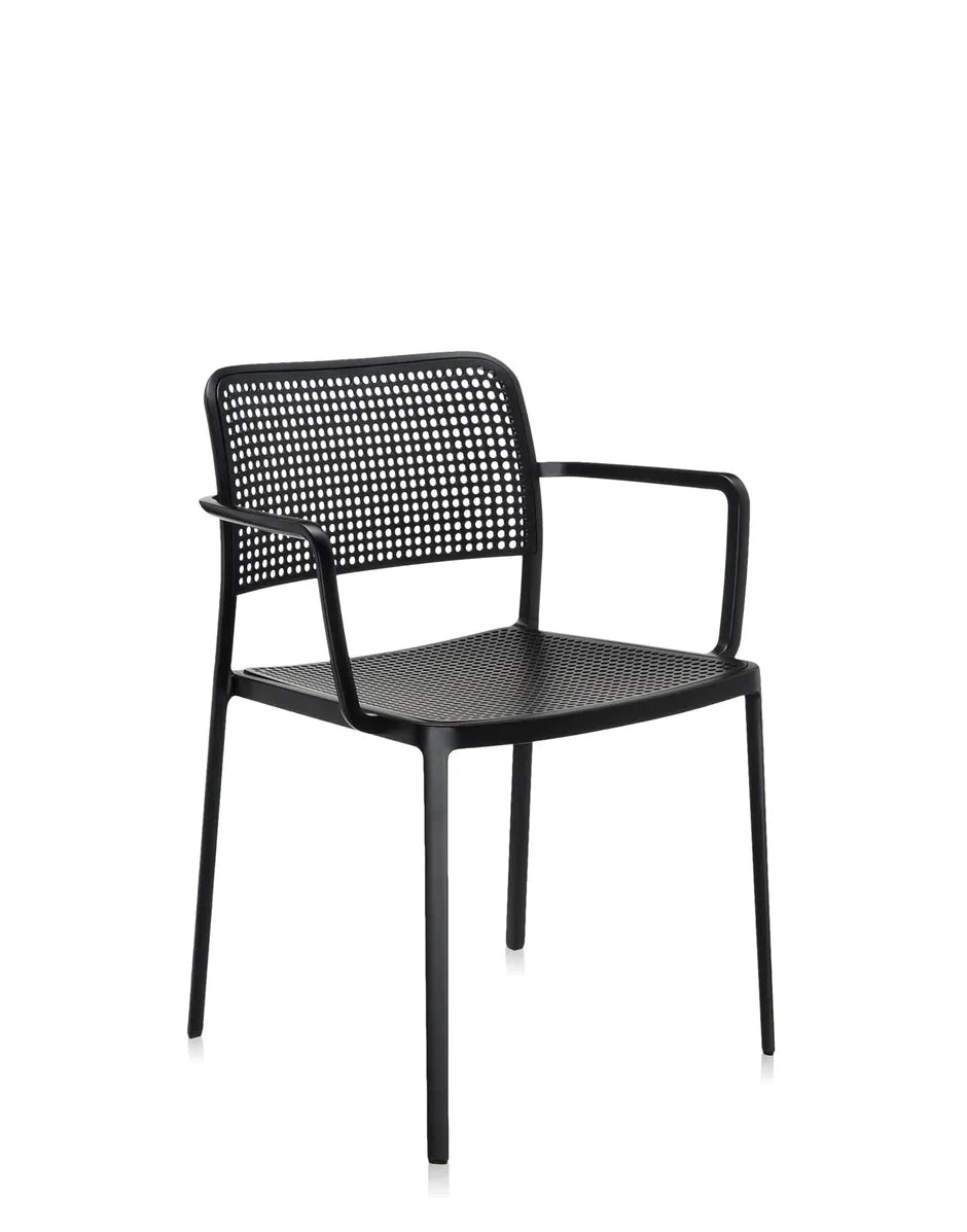 [product_category]-Kartell Audrey Armchair, Black/Black-Kartell-8058967071030-05876N2-KAR-9