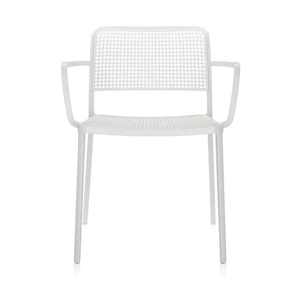 Kartell Audrey Armchair, White/White