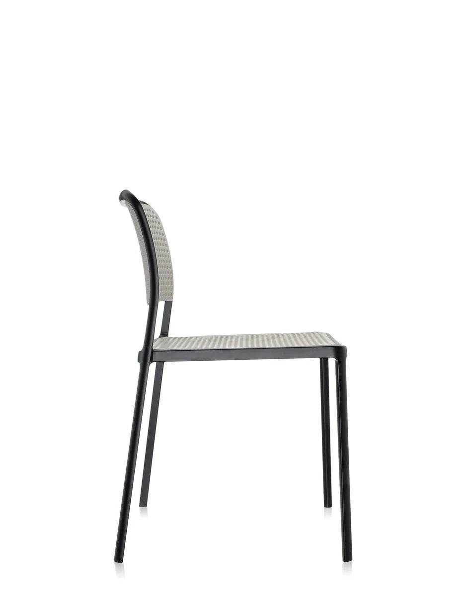 [product_category]-Kartell Audrey Chair, Black/Light Grey-Kartell-8058967070897-05875N3-KAR-3