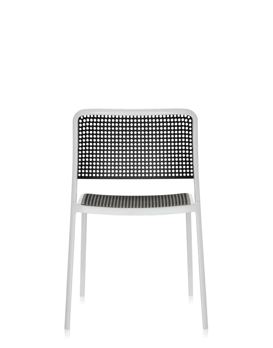 [product_category]-Kartell Audrey Chair, White/Black-Kartell-8058967070842-05875B2-KAR-10