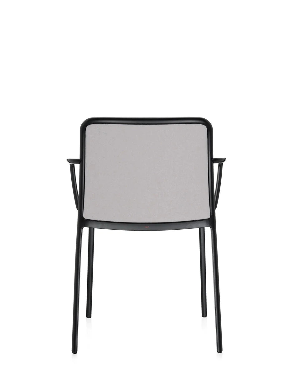 [product_category]-Kartell Audrey Soft Armchair, Black/Beige-Kartell-8058967161939-05976ND-KAR-4