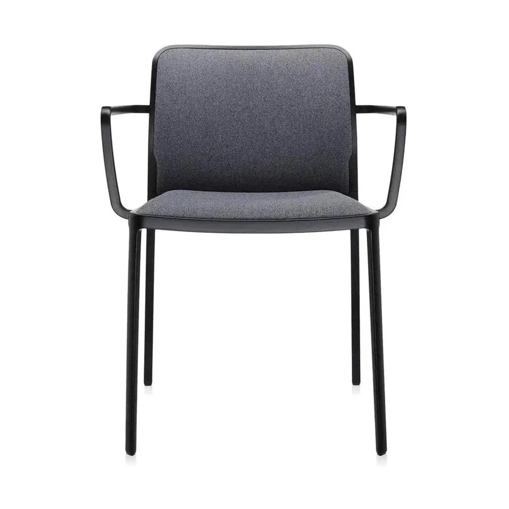 Fauteuil doux Kartell Audrey, noir / gris