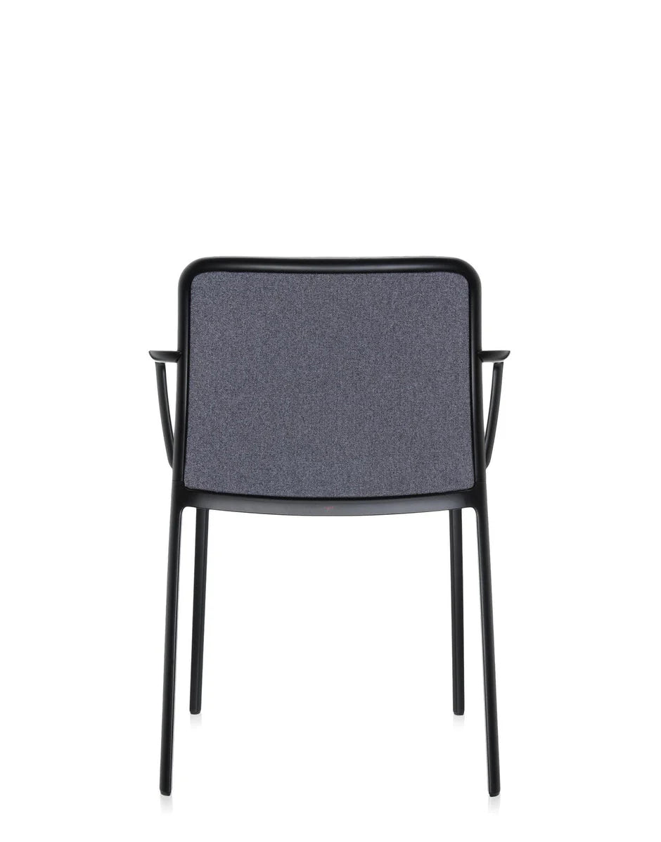 [product_category]-Kartell Audrey Soft Armchair, Black/Grey-Kartell-8058967162059-05976NC-KAR-4