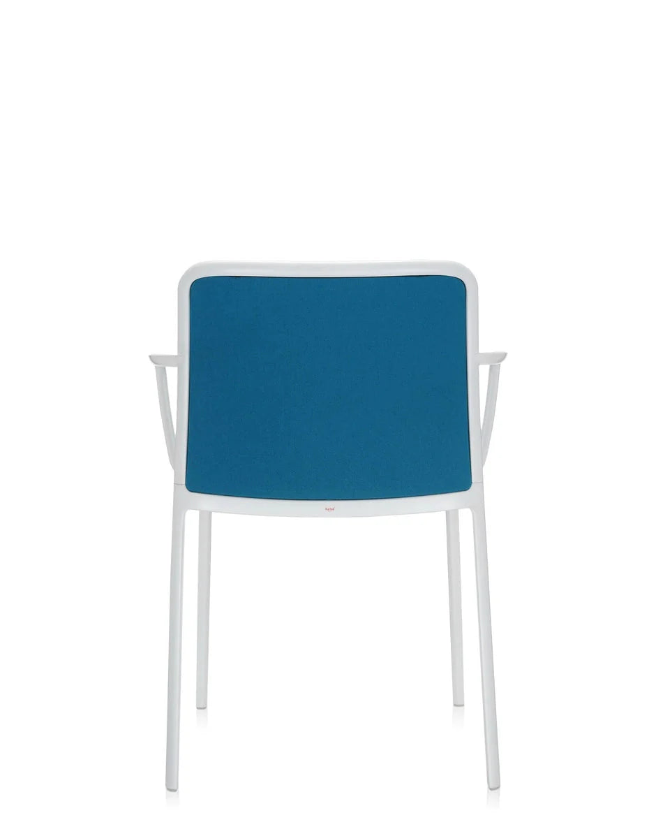 [product_category]-Kartell Audrey Soft Armchair, White/Teal Blue-Kartell-8058967162257-05976BR-KAR-4