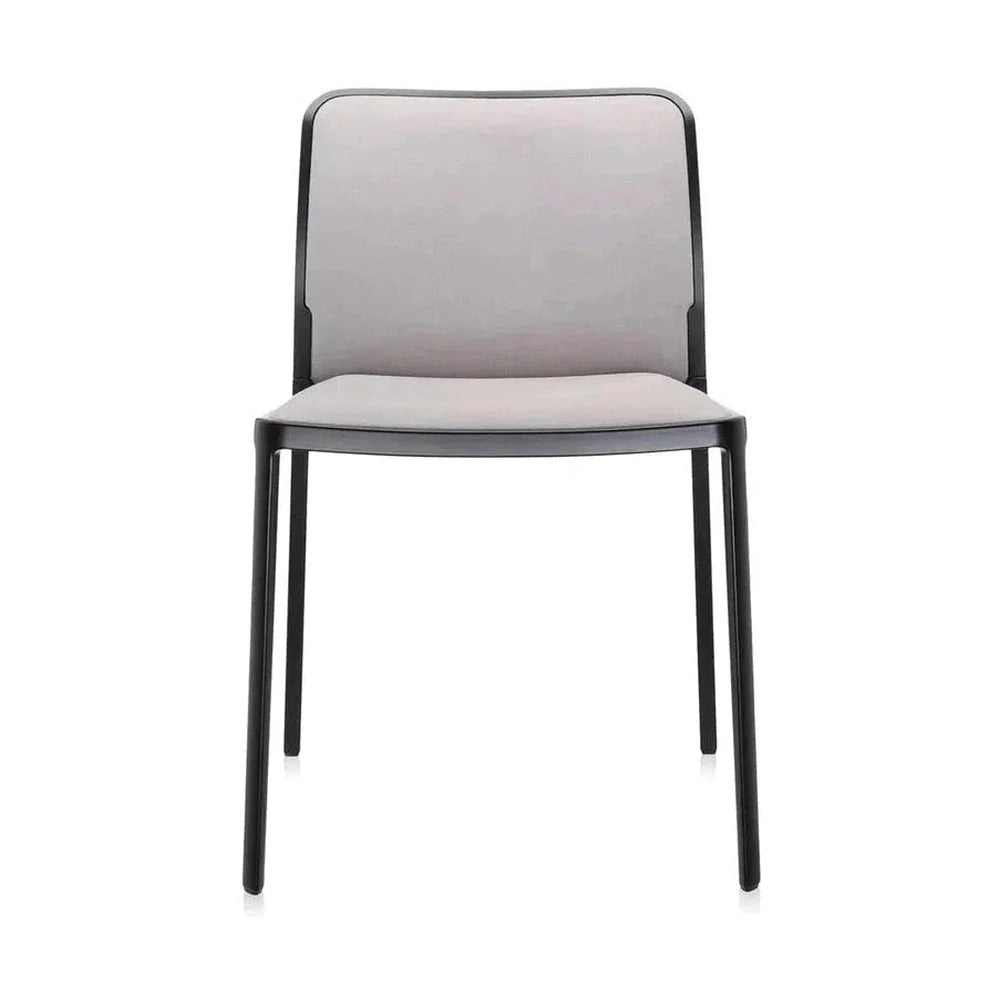 Kartell Audrey Soft Chair, Schwarz/Beige