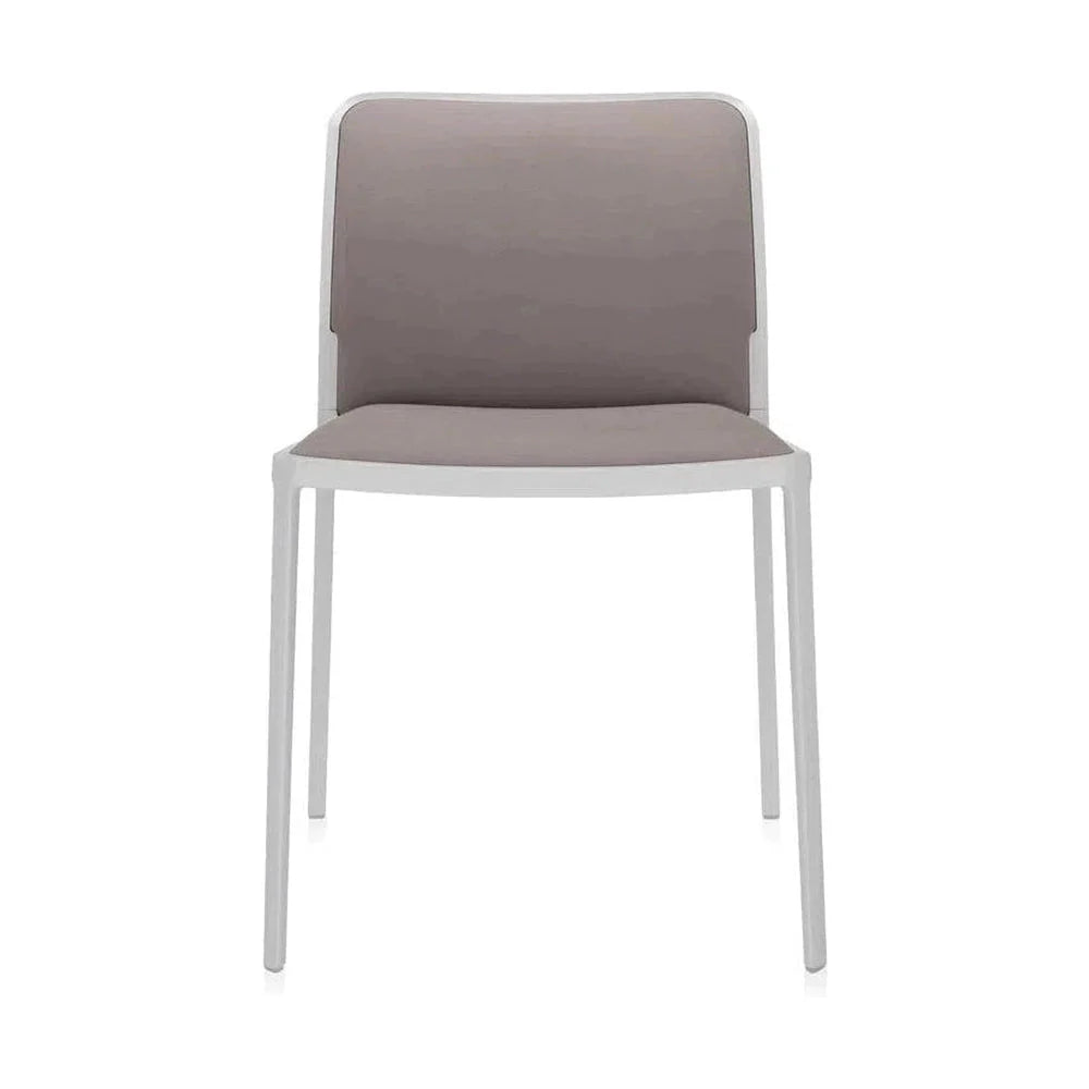 Kartell Audrey blød stol, hvid/beige