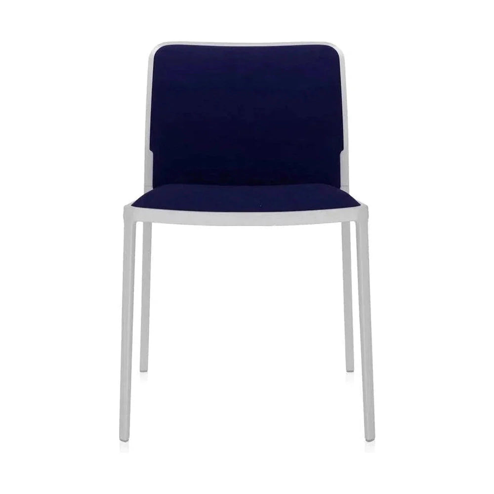 Chaise douce Kartell Audrey, blanc / bleu