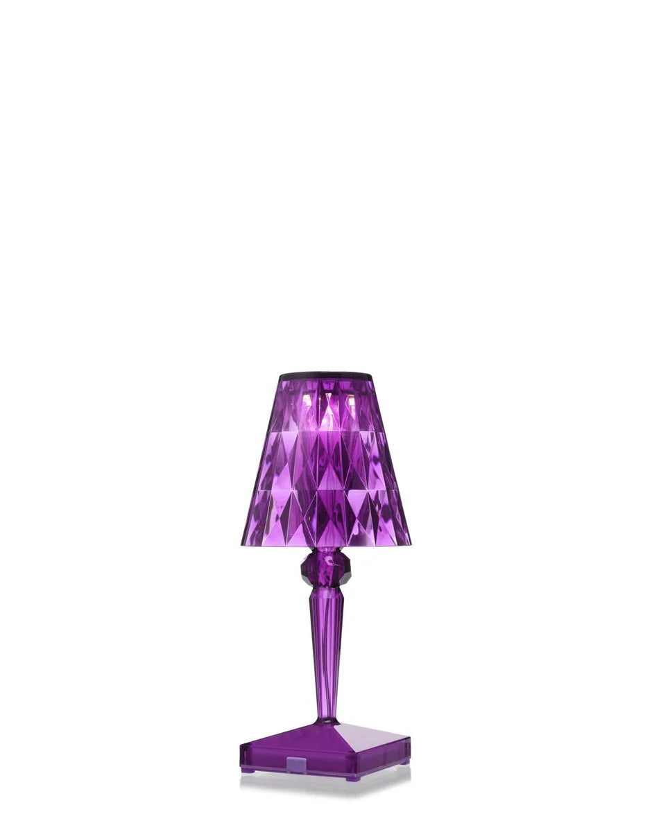 [product_category]-Kartell Battery Table Lamp, Plum-Kartell-8058967199581-09140PR-KAR-2