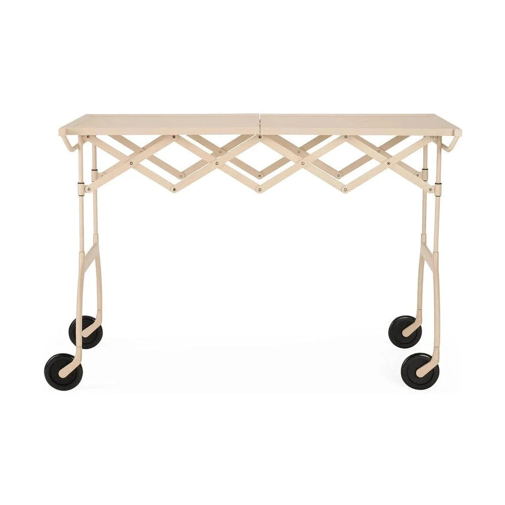 Trolley Kartell Battista, crema matada