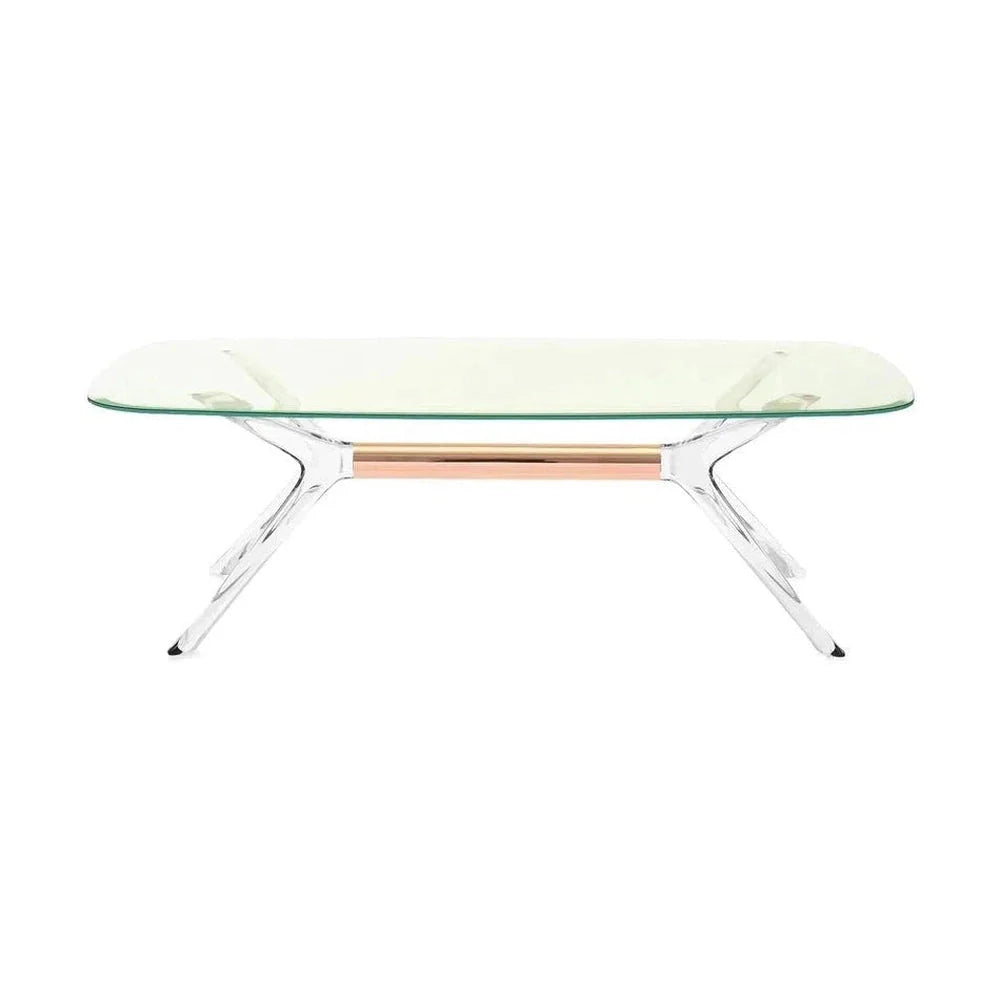 Kartell Blast Side Table Rectangular, Bronze/Green