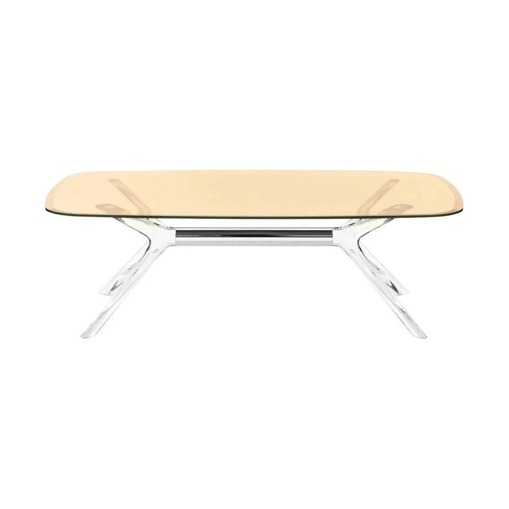 Table d'appoint Kartell Blast Rectangular, Chrome / Bronze