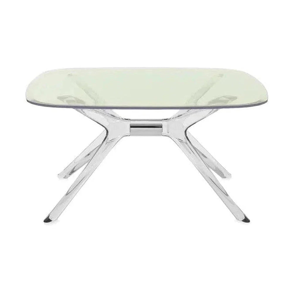 Kartell blast sidebord firkant, krom/grøn