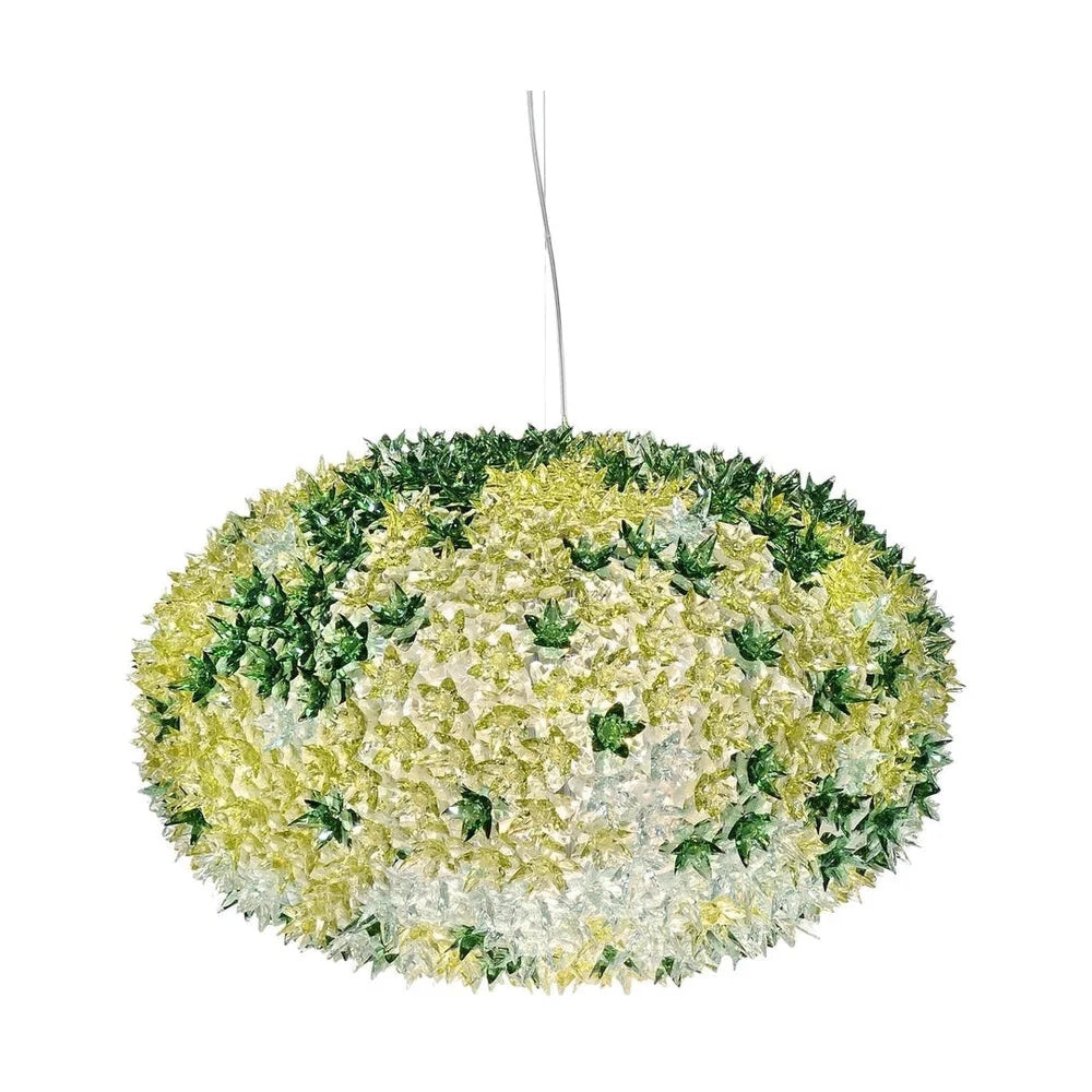 Lampe suspension suspendue Kartell Bloom Big, menthe