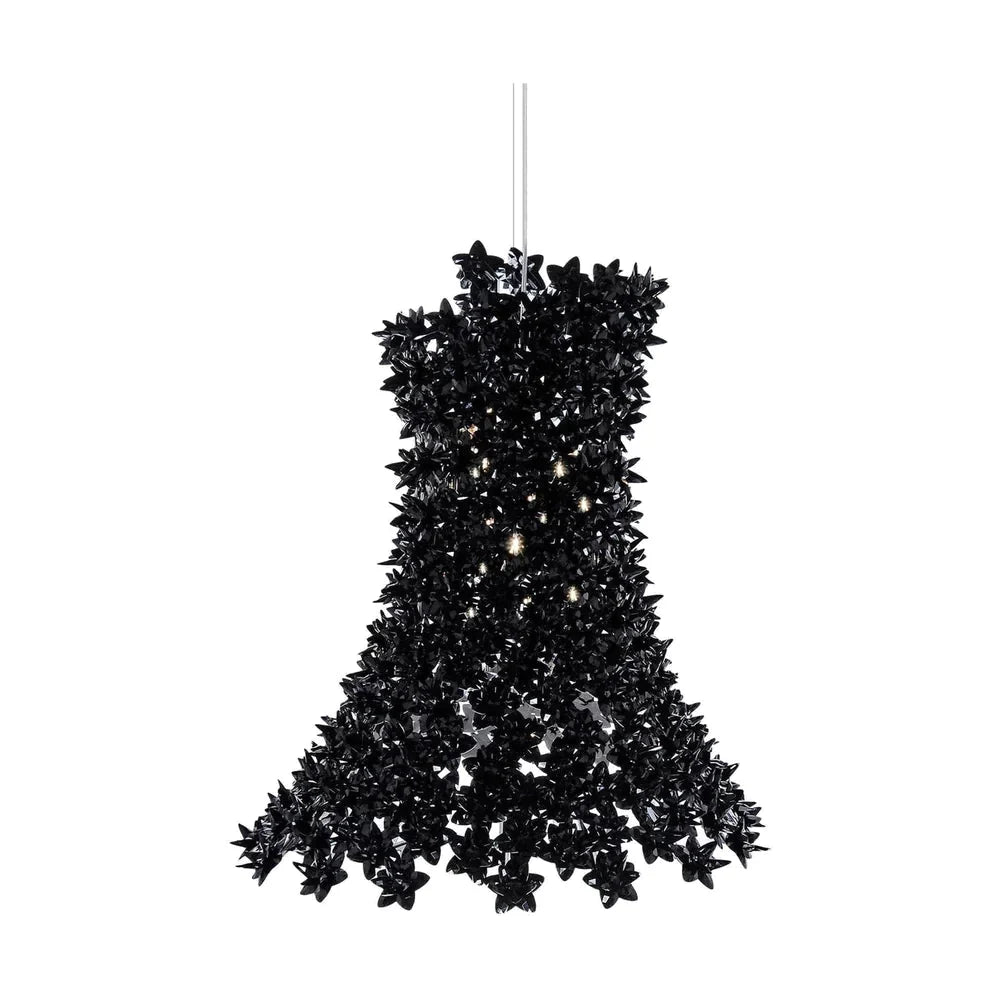 [product_category]-Kartell Bloom Hanging Suspension Lamp, Black-Kartell-8058967093780-0925009-KAR-6