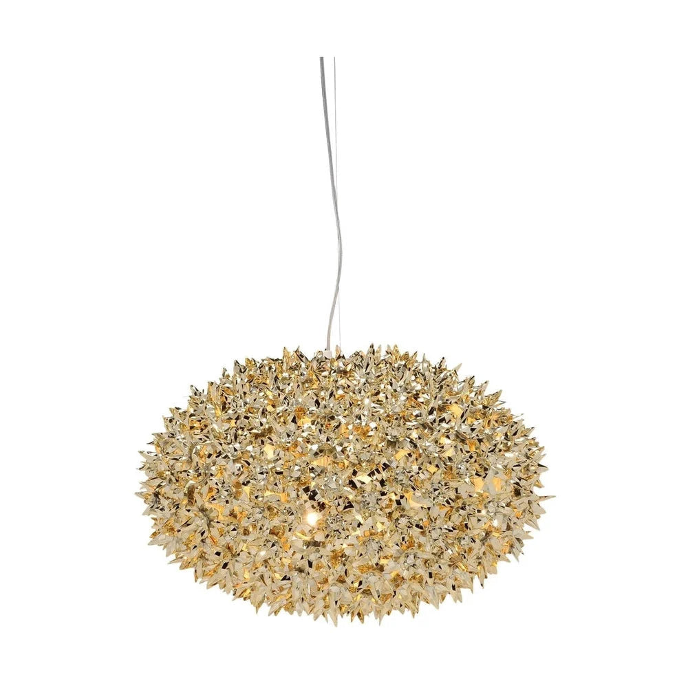 Kartell Bloom Hanging Suspension Lampemedium, guld