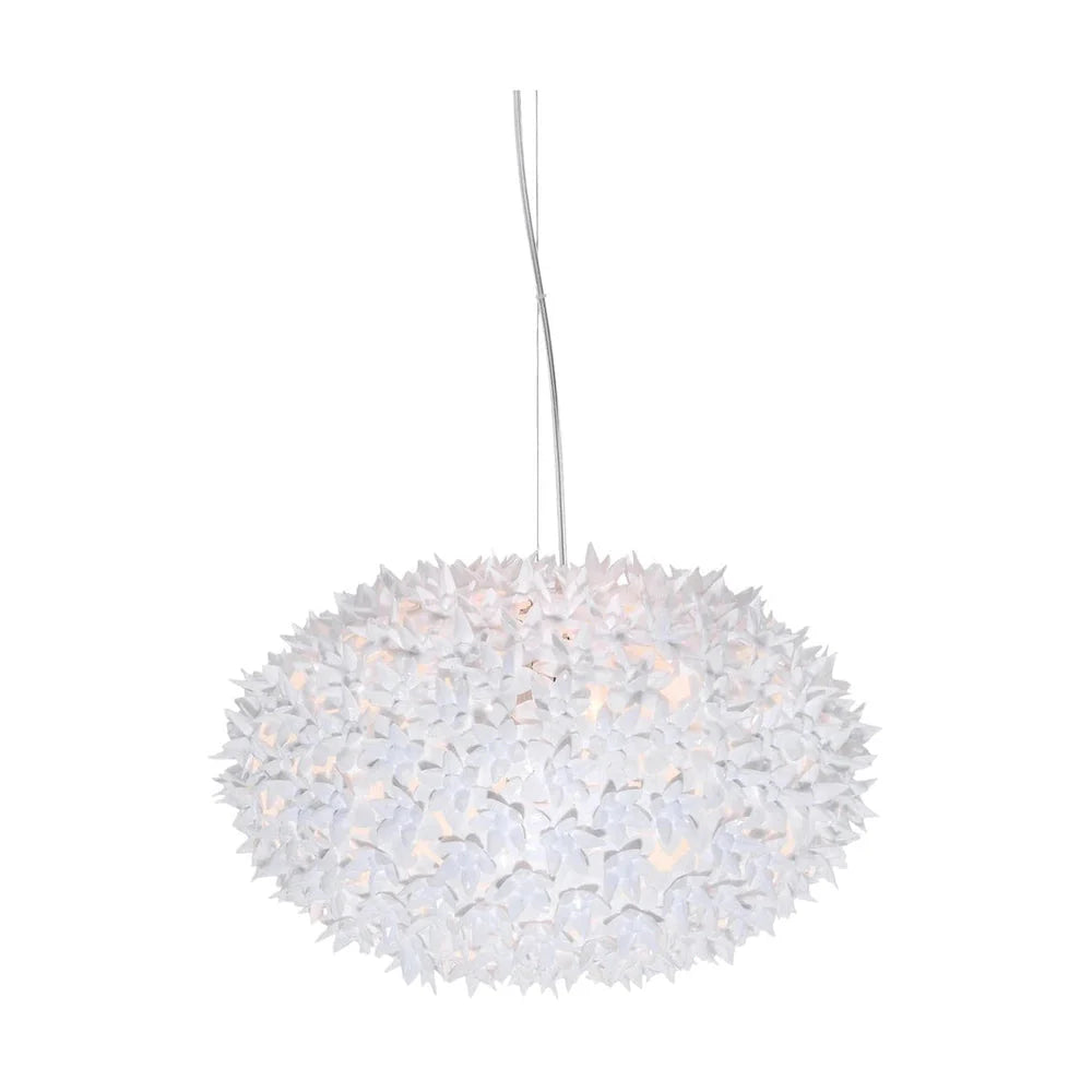 Lampe suspension à suspension de Kartell Bloom Medium, blanc