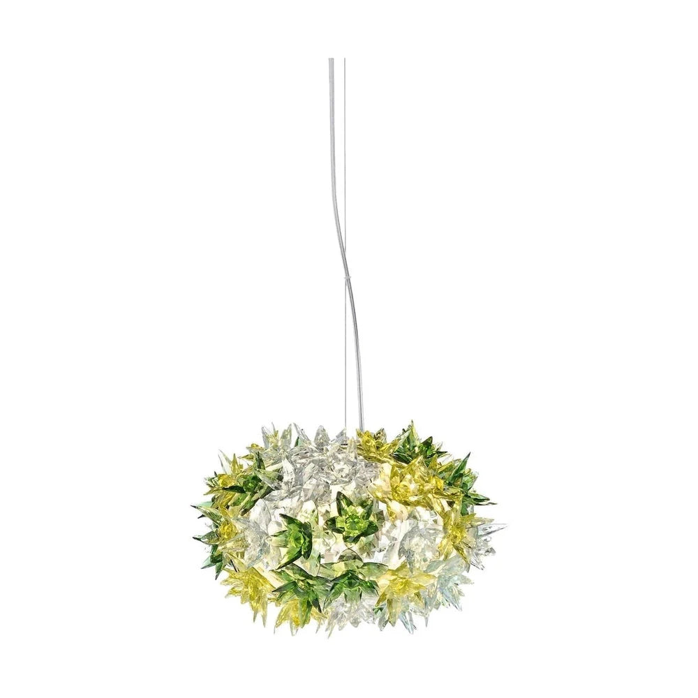 Lampe suspension suspendue de Kartell Bloom Small, menthe