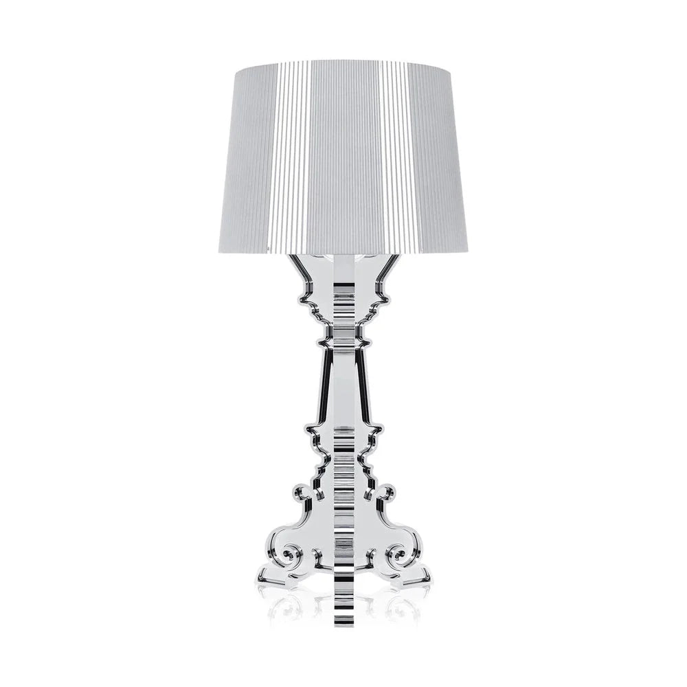 Kartell Bourgie Tischlampe, Chrom