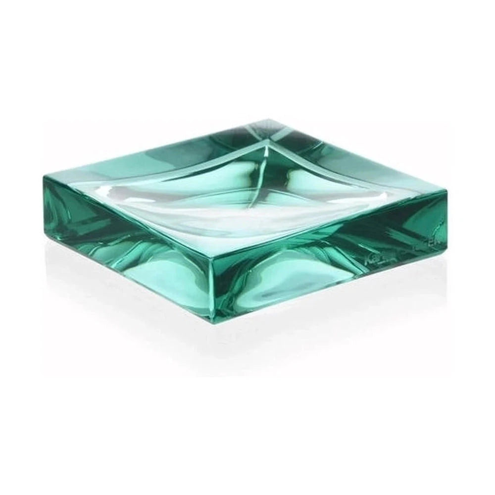 Kartell Boxy Soap Dish, Aquamarine Green