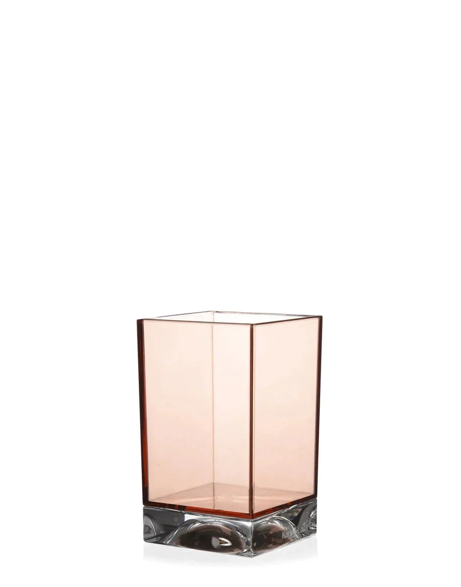 [product_category]-Kartell Boxy Toothbrush Holder, Nude-Kartell-8058967256093-09962RO-KAR-7