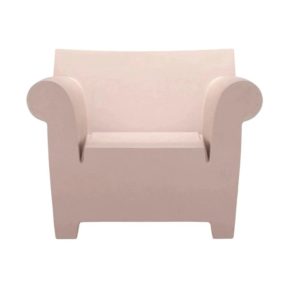 Kartell Bubble Club Sessel, staubiges Rosa