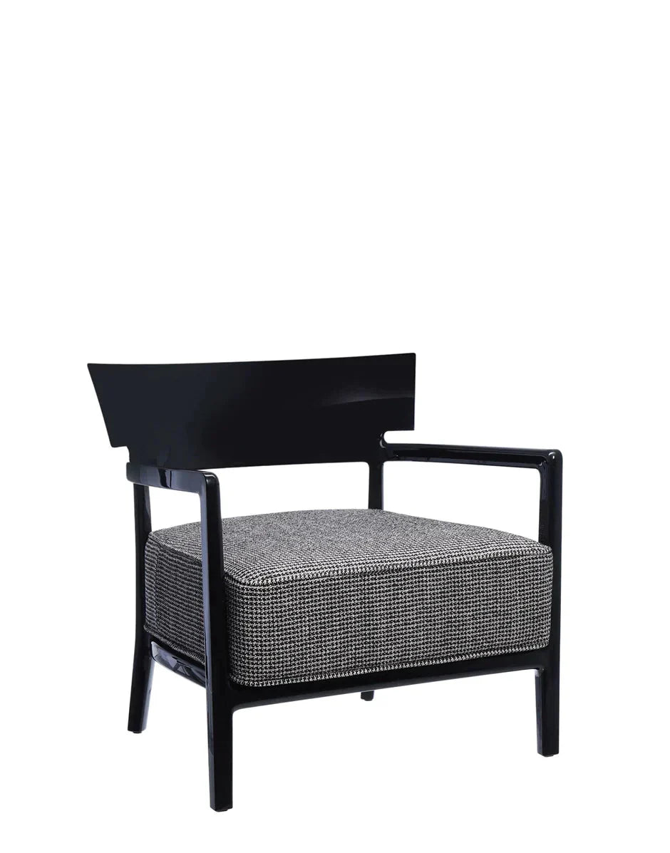 [product_category]-Kartell Cara Armchair, Black/Black/Beige-Kartell-8058967278064-058434H-KAR-6