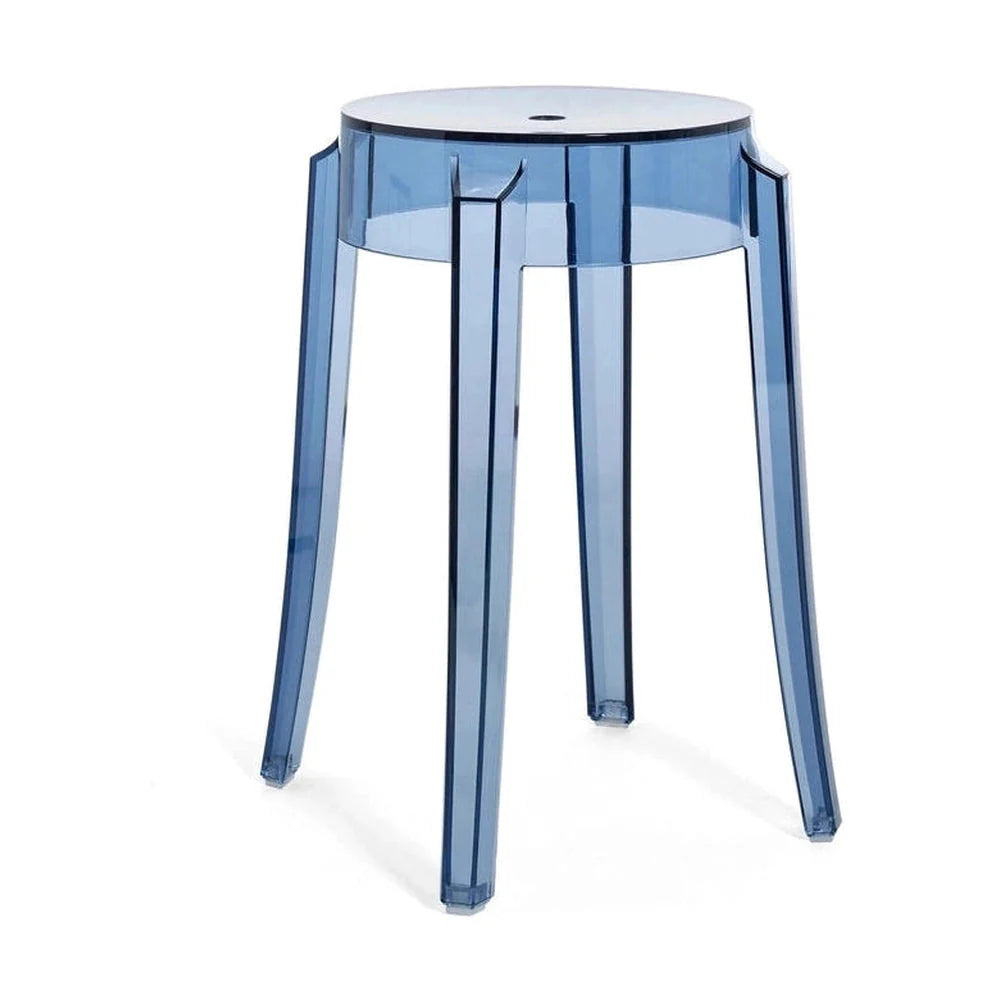 Kartell Charles Ghost Stool 46 cm, polvo