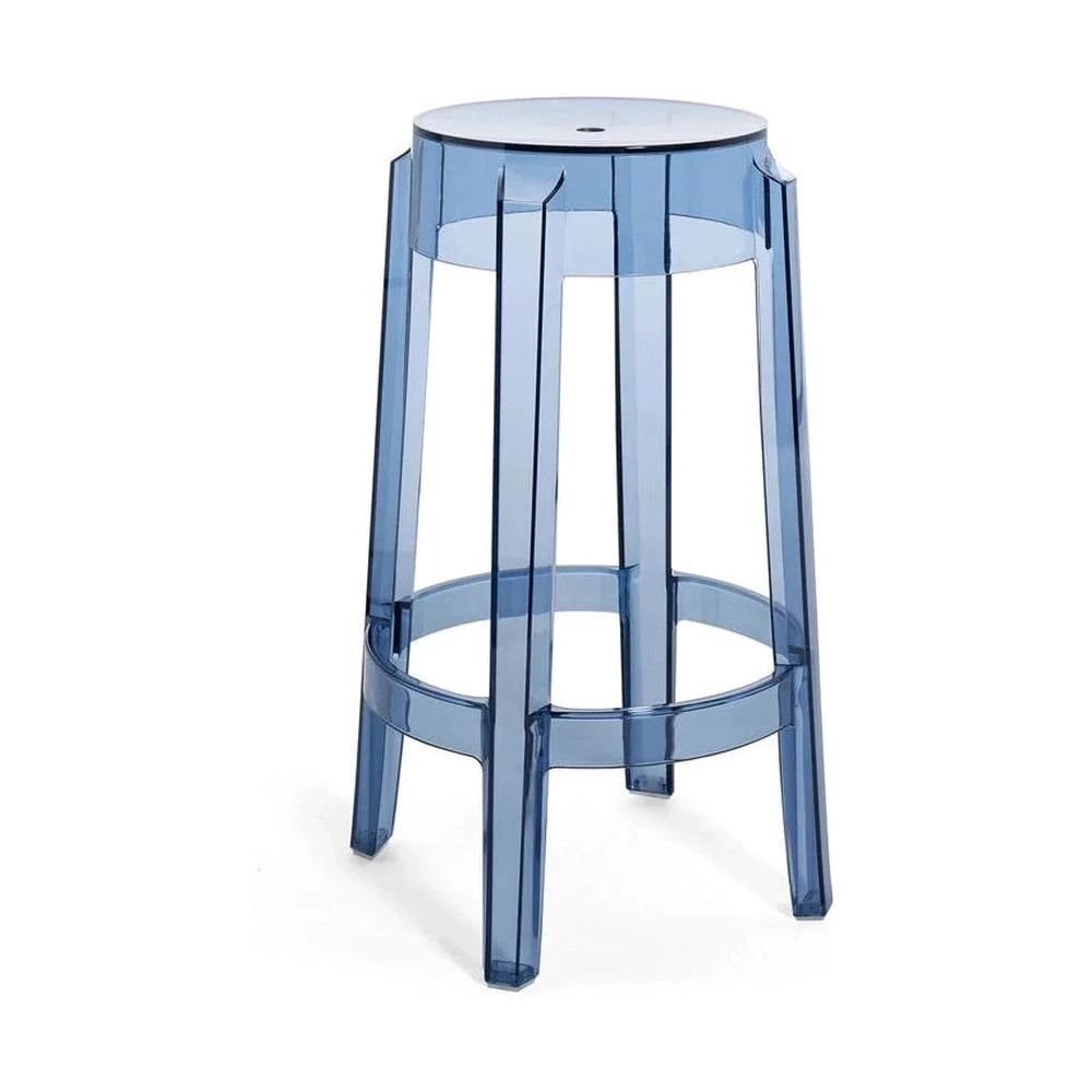 Kartell Charles Ghost Stool 65 cm, polvo