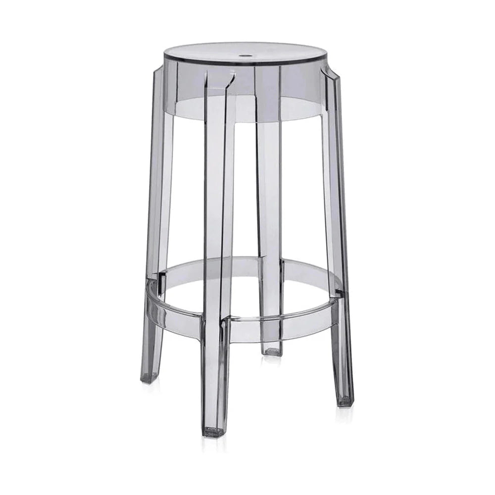 Kartell Charles Ghost Stool 65 cm, transparent