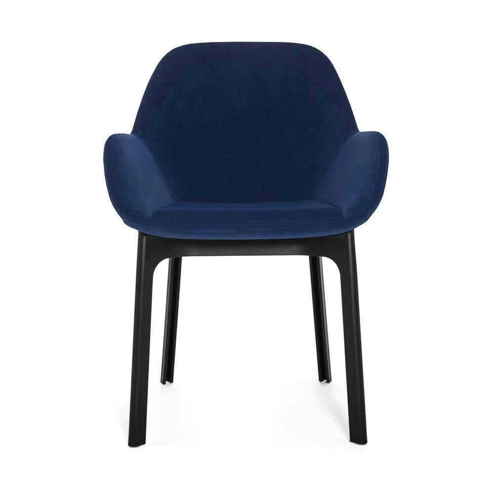 Kartell Clap Aquaclean Sessel, Schwarz/Blau