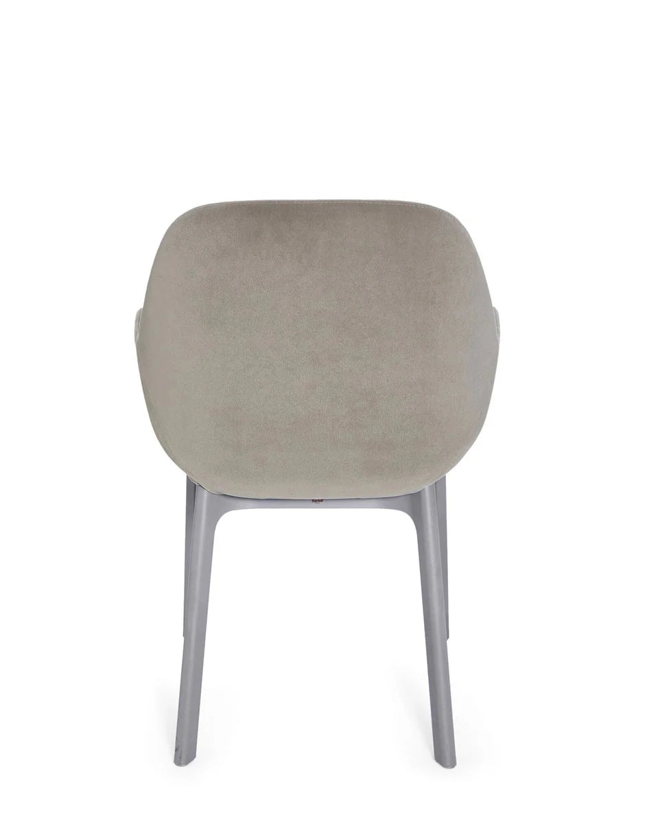 [product_category]-Kartell Clap Aquaclean Armchair, Grey/Ecru-Kartell-8058967313109-04187G1-KAR-4