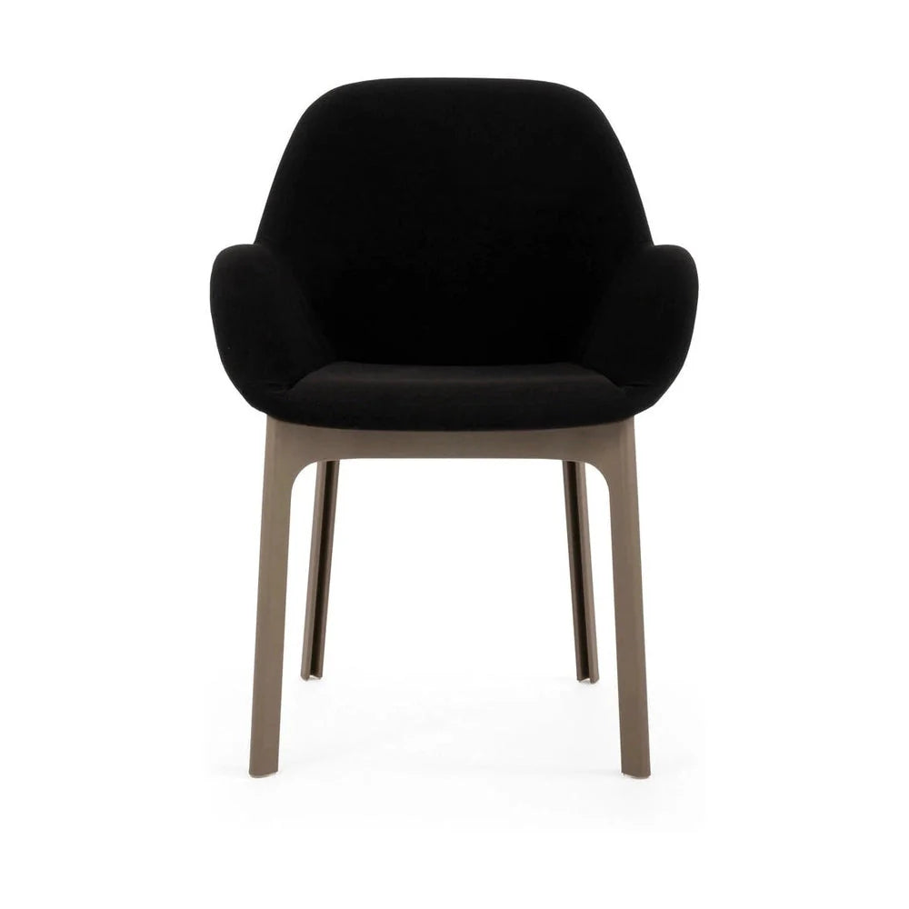 Fauteuil Kartell Clap Aquaclean, taupe / noir