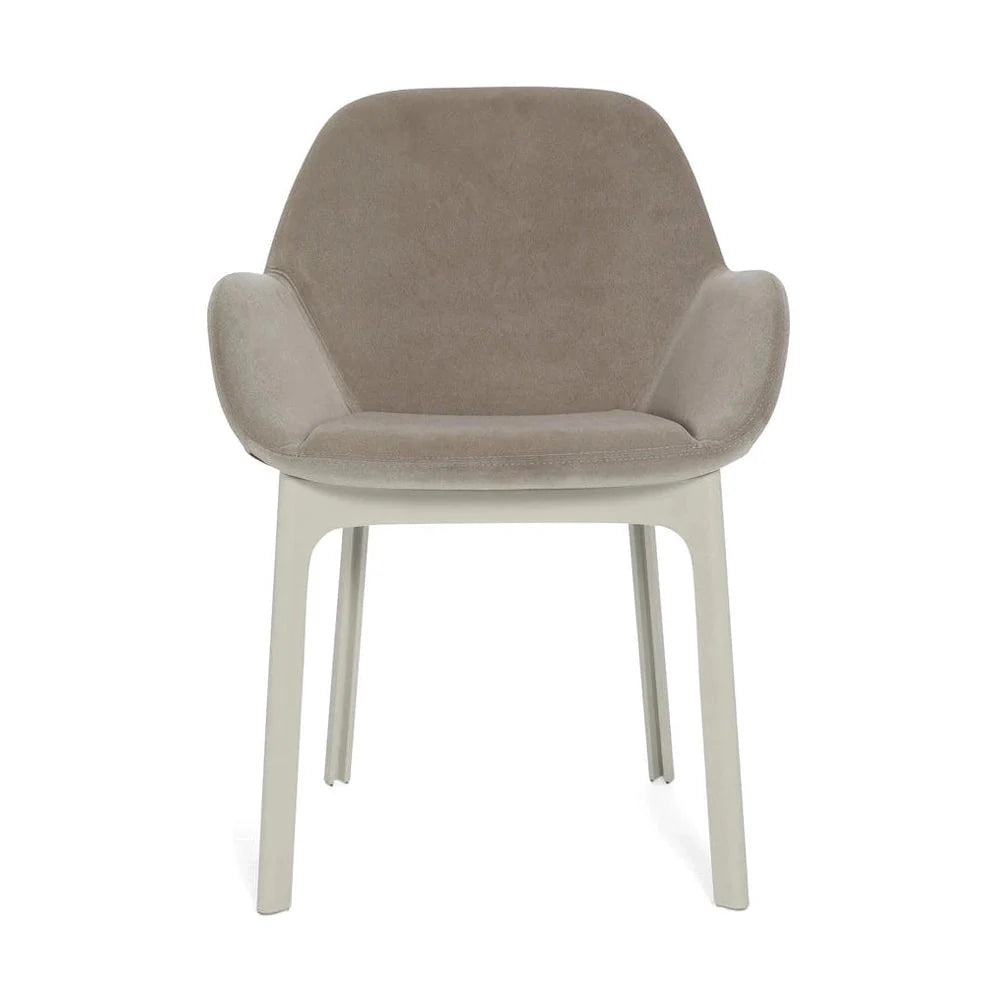 Fauteuil Kartell Clap Aquaclean, blanc / ecru