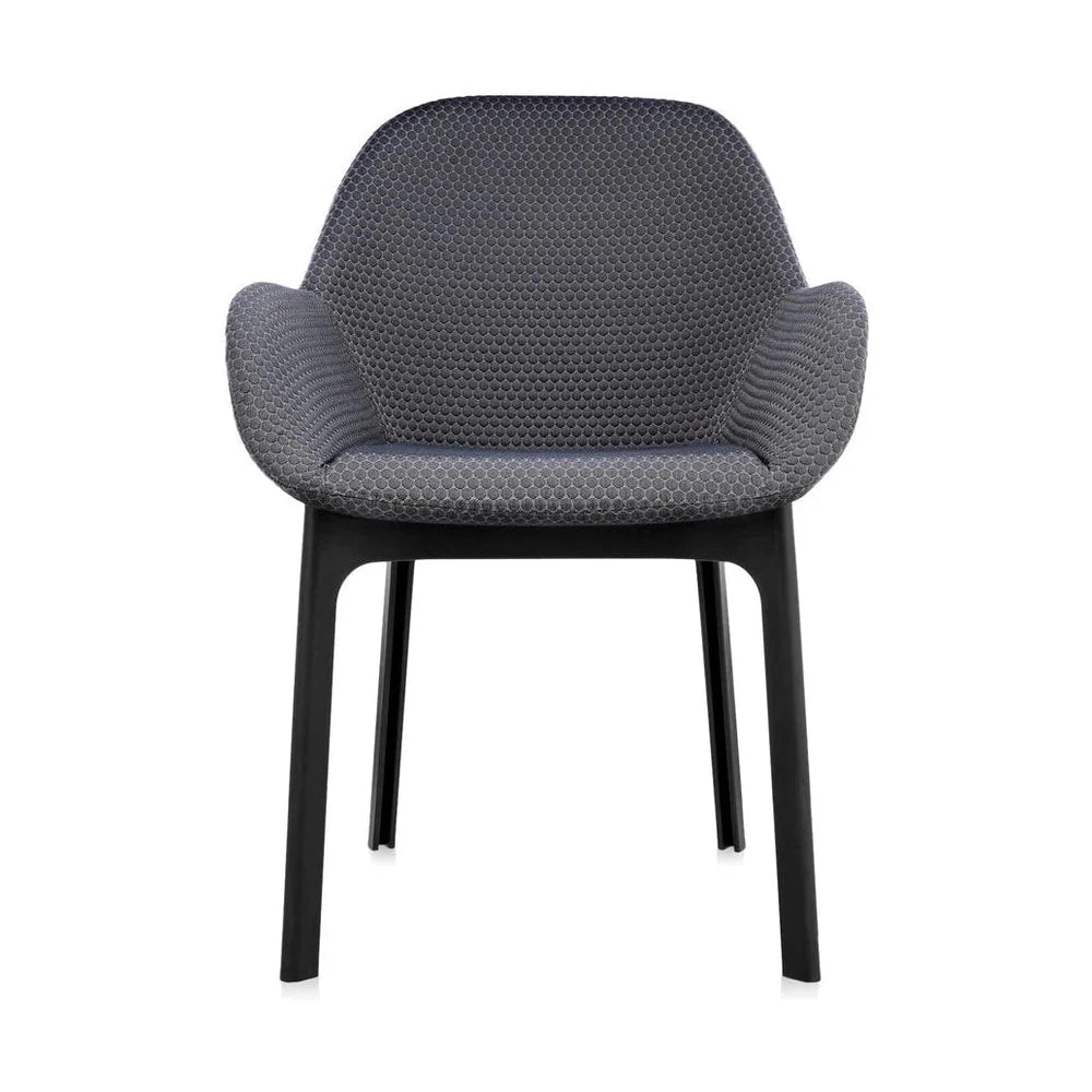 Fauteuil Kartell Clap, noir / graphite