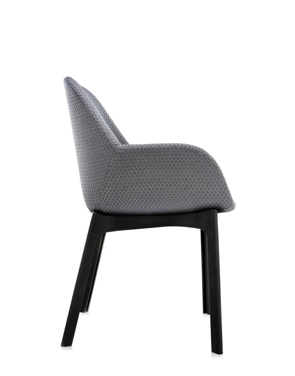 [product_category]-Kartell Clap Armchair, Black/Graphite-Kartell-8058967192995-04182N2-KAR-9