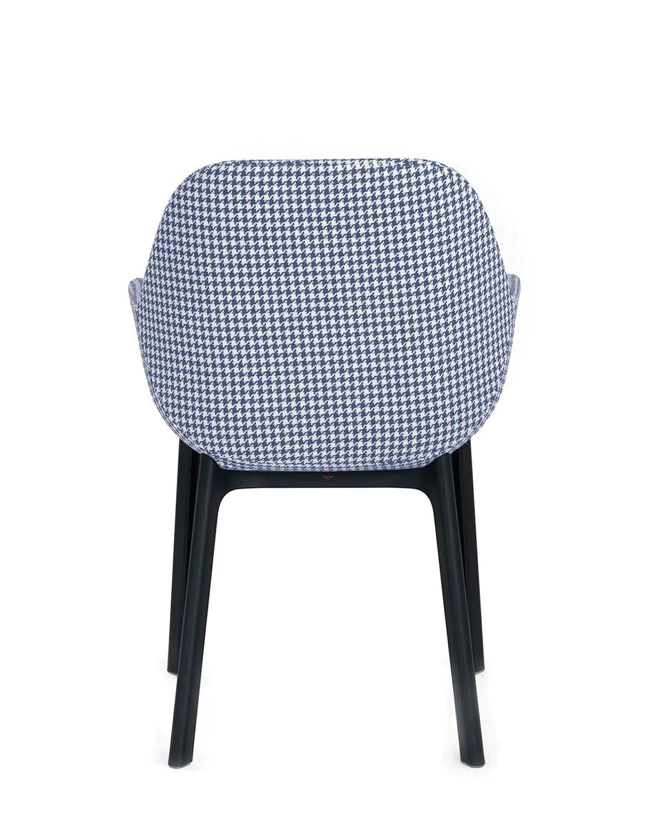 [product_category]-Kartell Clap Armchair, Black/Houndstooth Blue-Kartell-8058967287684-04182NE-KAR-11