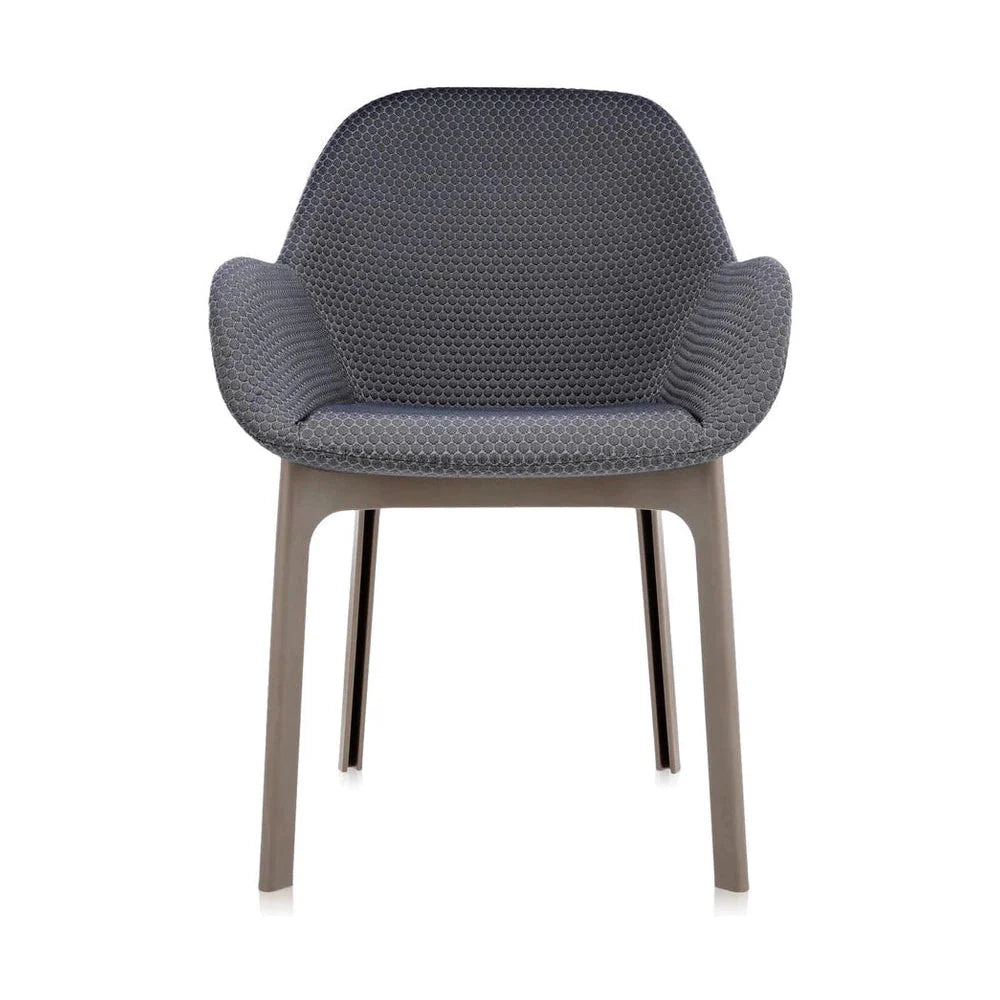 Fauteuil Kartell Clap, taupe / graphite