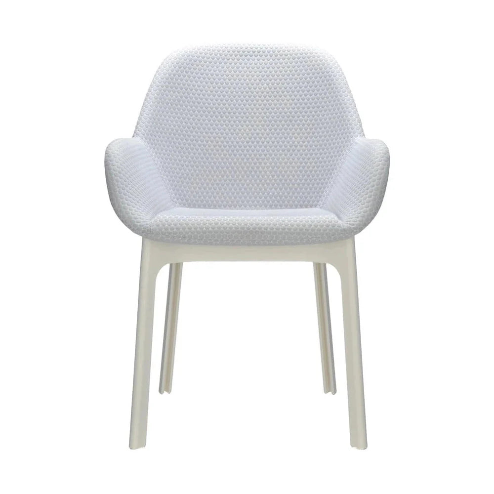 Kartell Clap Armchair, White/Grey