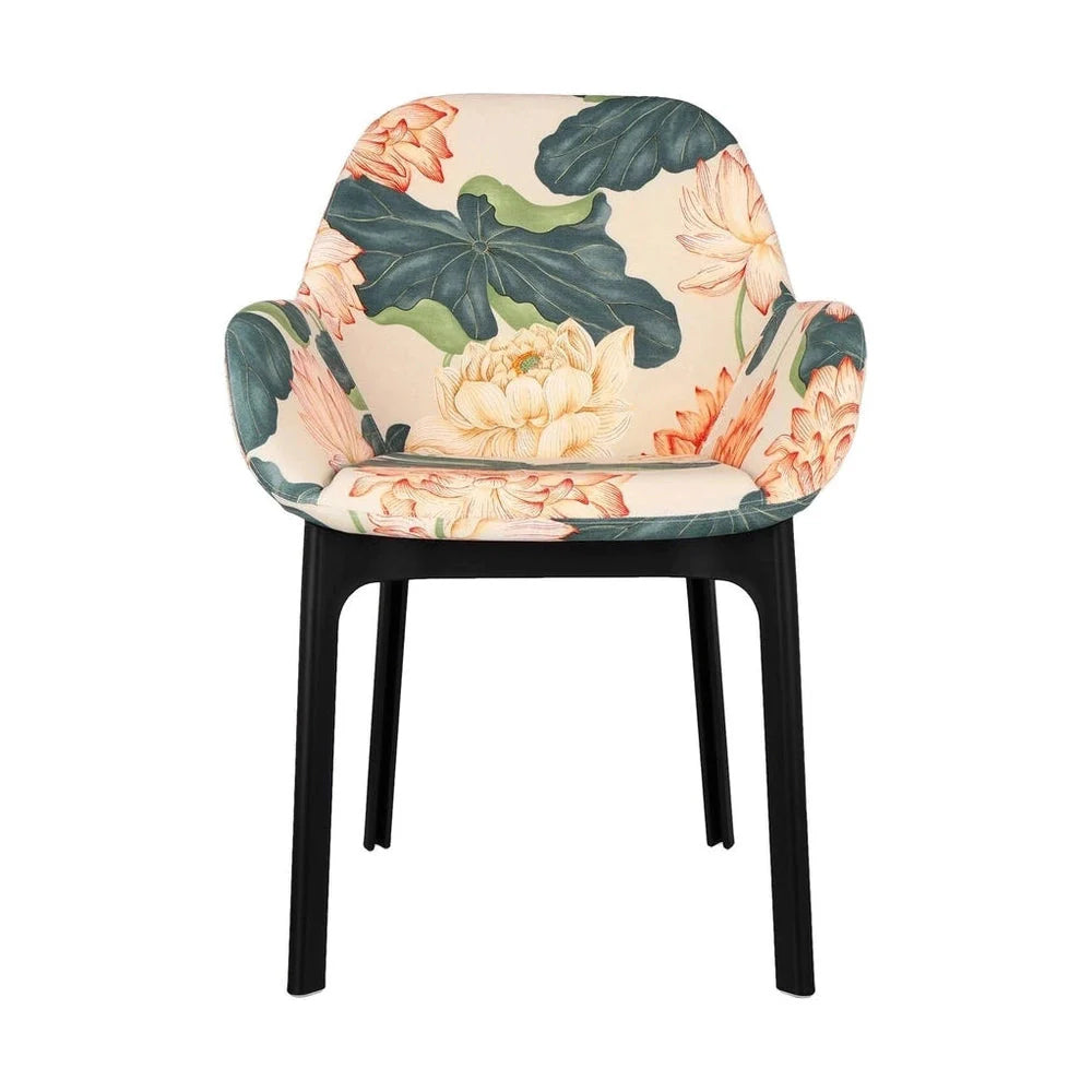 Sillón de flores de aplausos de Kartell, negro/kew