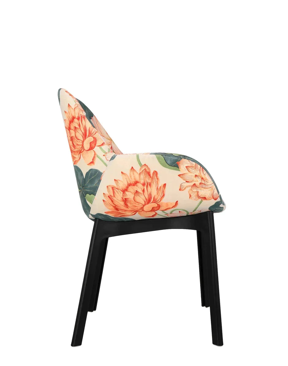 [product_category]-Kartell Clap Flowers Armchair, Black/Kew-Kartell-8058967294491-04184NK-KAR-10