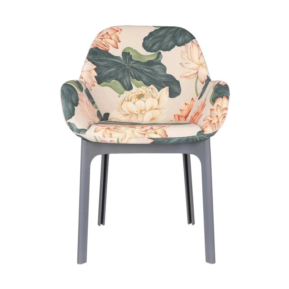 Fauteuil Kartell Clap Flowers, gris / kew