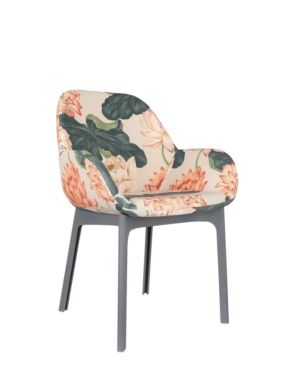 [product_category]-Kartell Clap Flowers Armchair, Grey/Kew-Kartell-8058967294477-04184GK-KAR-9