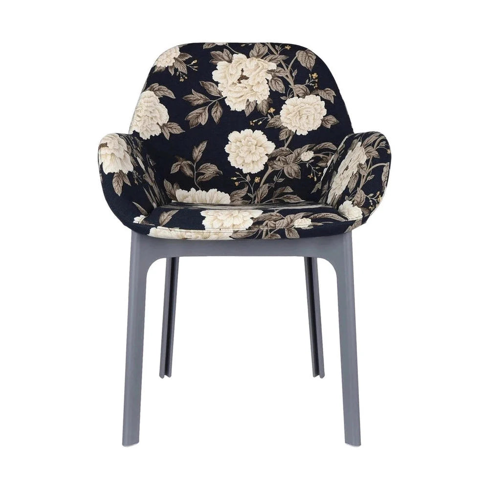 Sillón de flores de aplausos de Kartell, gris/peonía