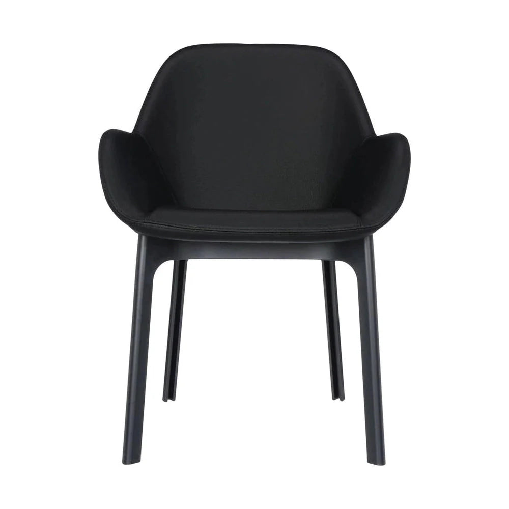 Sillón de Kartell Clap PVC, negro/negro brillante