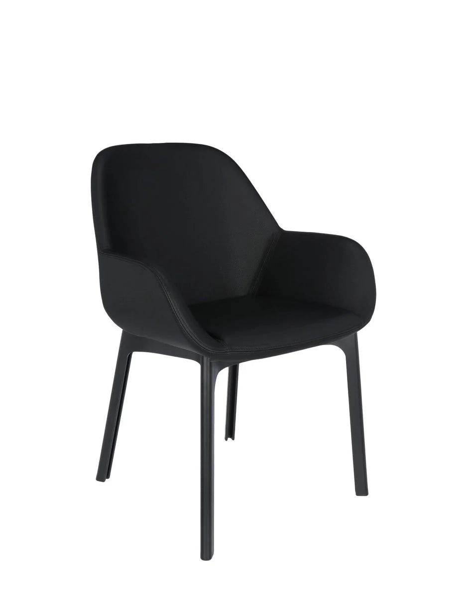 [product_category]-Kartell Clap Pvc Armchair, Black/Glossy Black-Kartell-8058967203493-04183NN-KAR-2