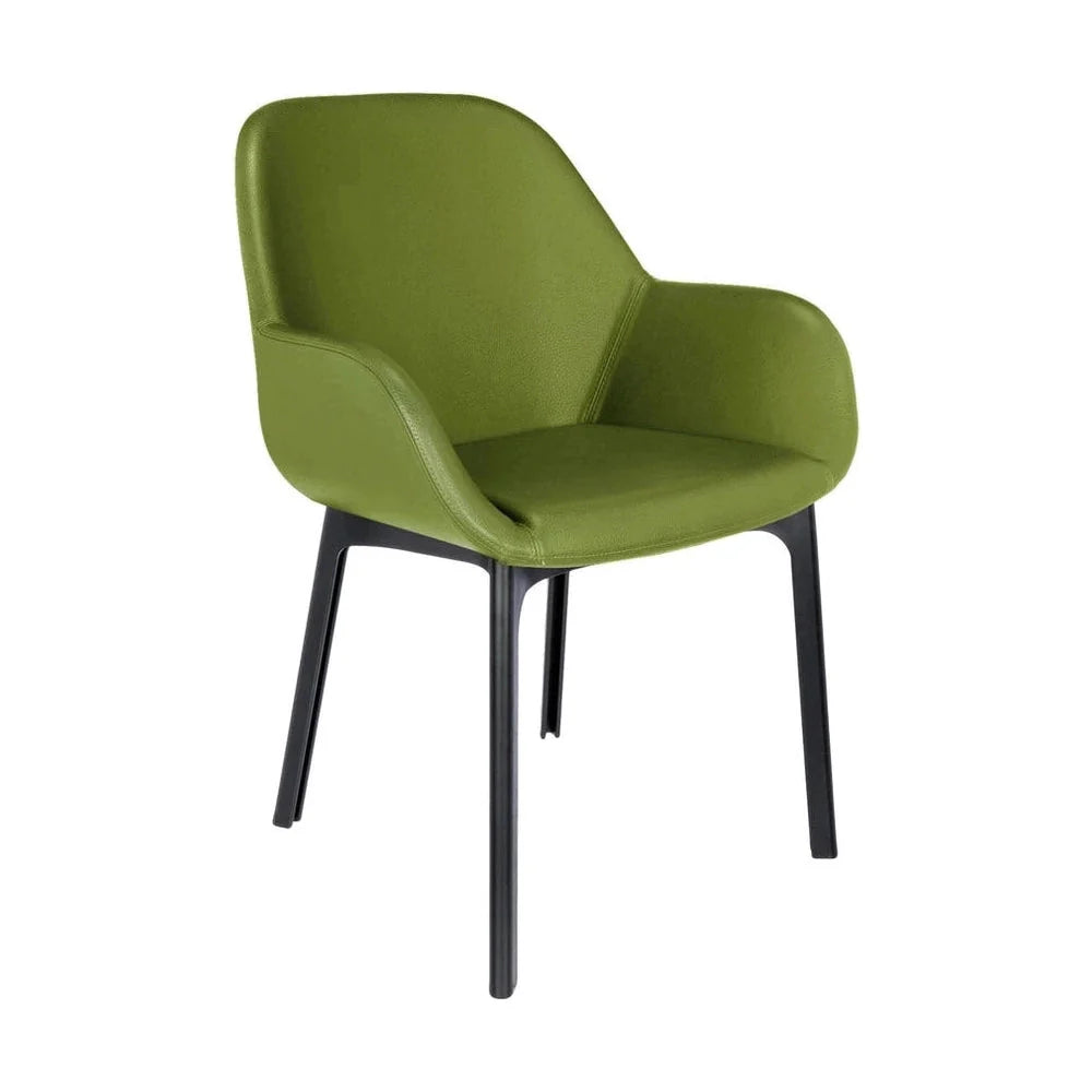 [product_category]-Kartell Clap Pvc Armchair, Black/Green-Kartell-8058967288117-04183NV-KAR-1