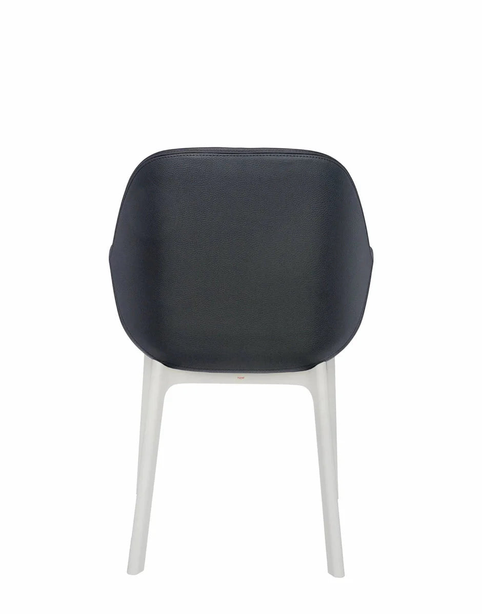 [product_category]-Kartell Clap Pvc Armchair, White/Dark Grey-Kartell-8058967203219-04183BG-KAR-4