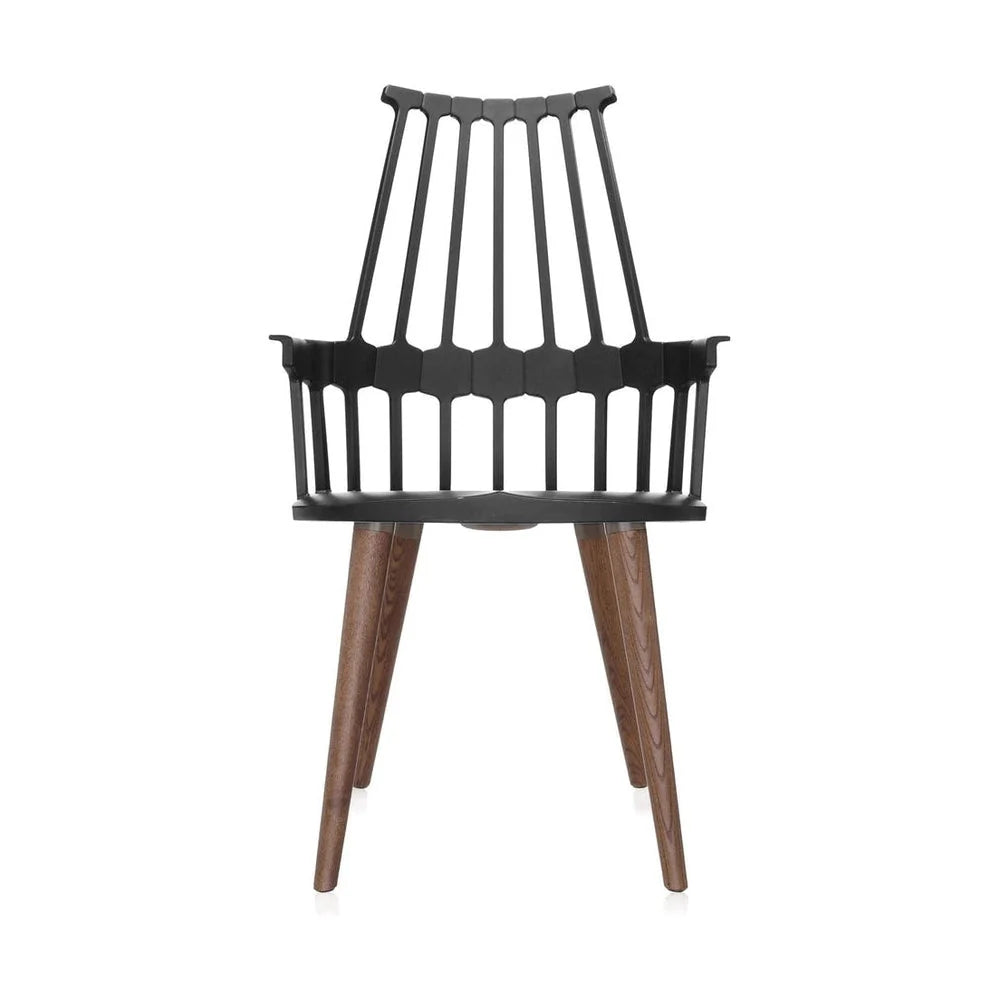 Kartell Comback -stol, ek/svart