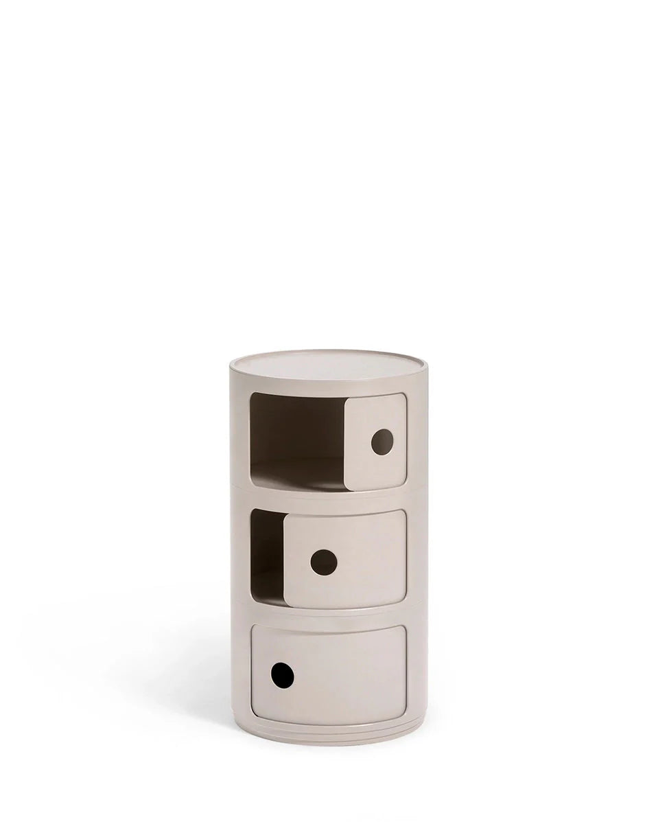 [product_category]-Kartell Componibili Bio Container 3 Elements, Cream-Kartell-8058967294651-05970PA-KAR-2