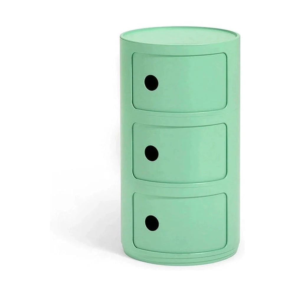 Kartell Componibili Bio Container 3 éléments, vert